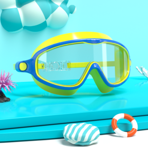 YL600A Kids Swimming Goggles Large Frame Anti-fog Lenses