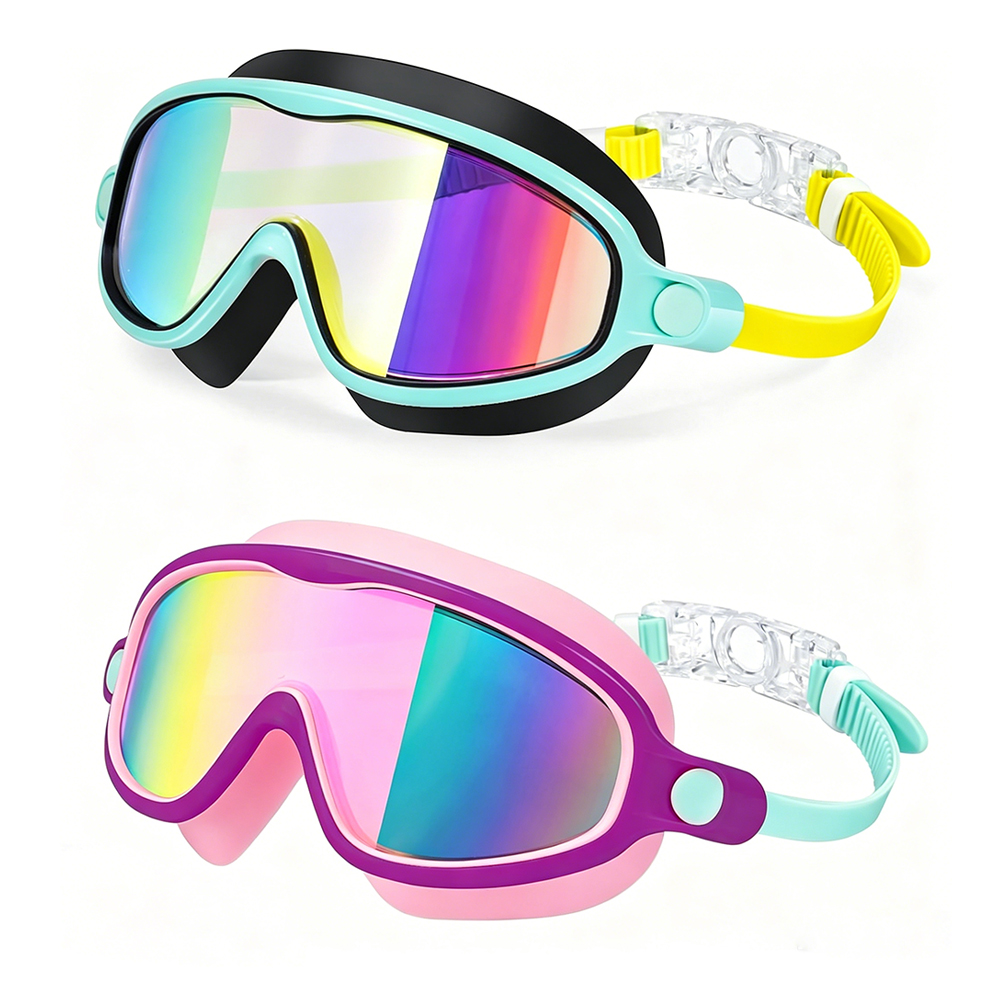 YL600A Kids Swimming Goggles Large Frame Anti-fog Lenses - Image 3