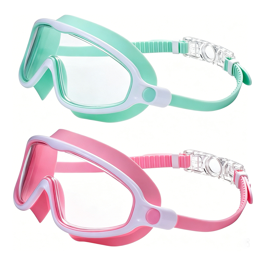 YL600A Kids Swimming Goggles Large Frame Anti-fog Lenses - Image 2