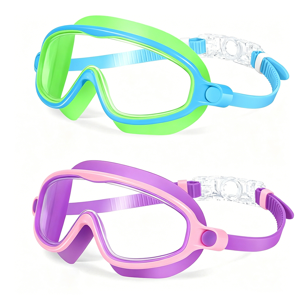 YL600A Kids Swimming Goggles Large Frame Anti-fog Lenses - Image 6