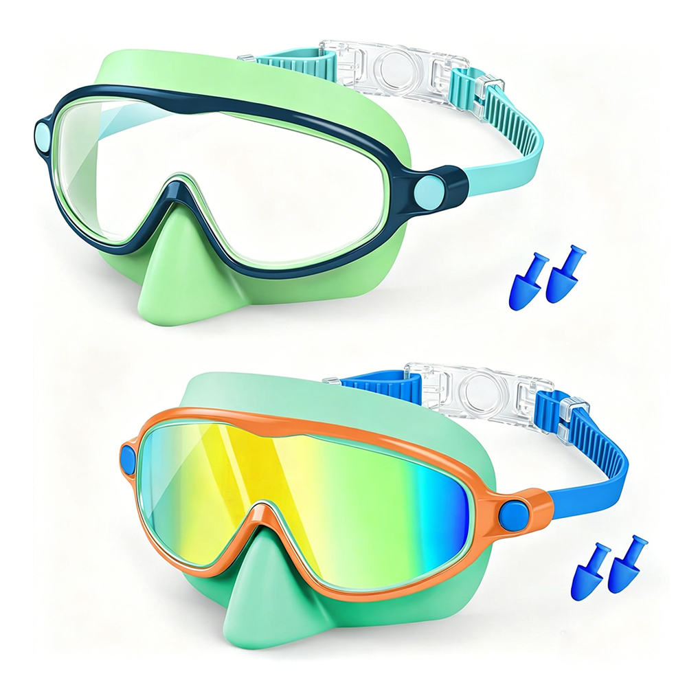 YL600B Kids Diving Nose Mask Large Frame Swimming Goggles - Image 5