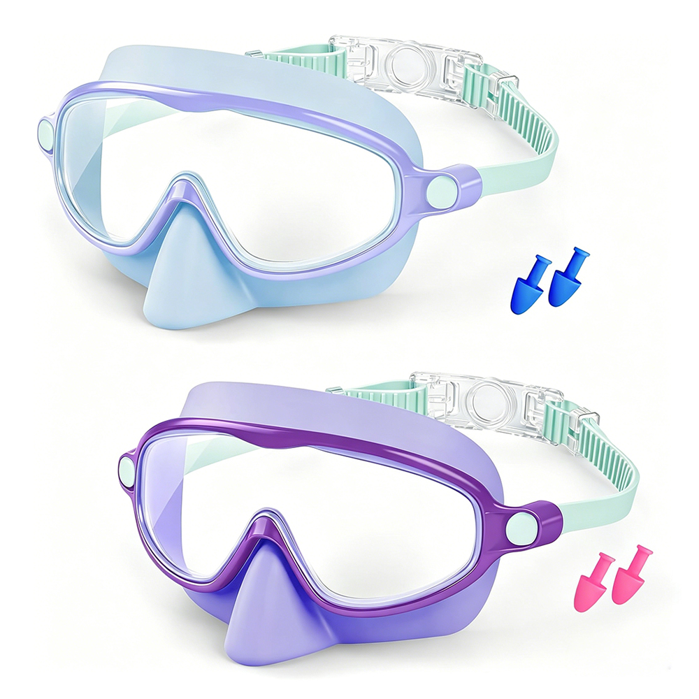 YL600B Kids Diving Nose Mask Large Frame Swimming Goggles - Image 7