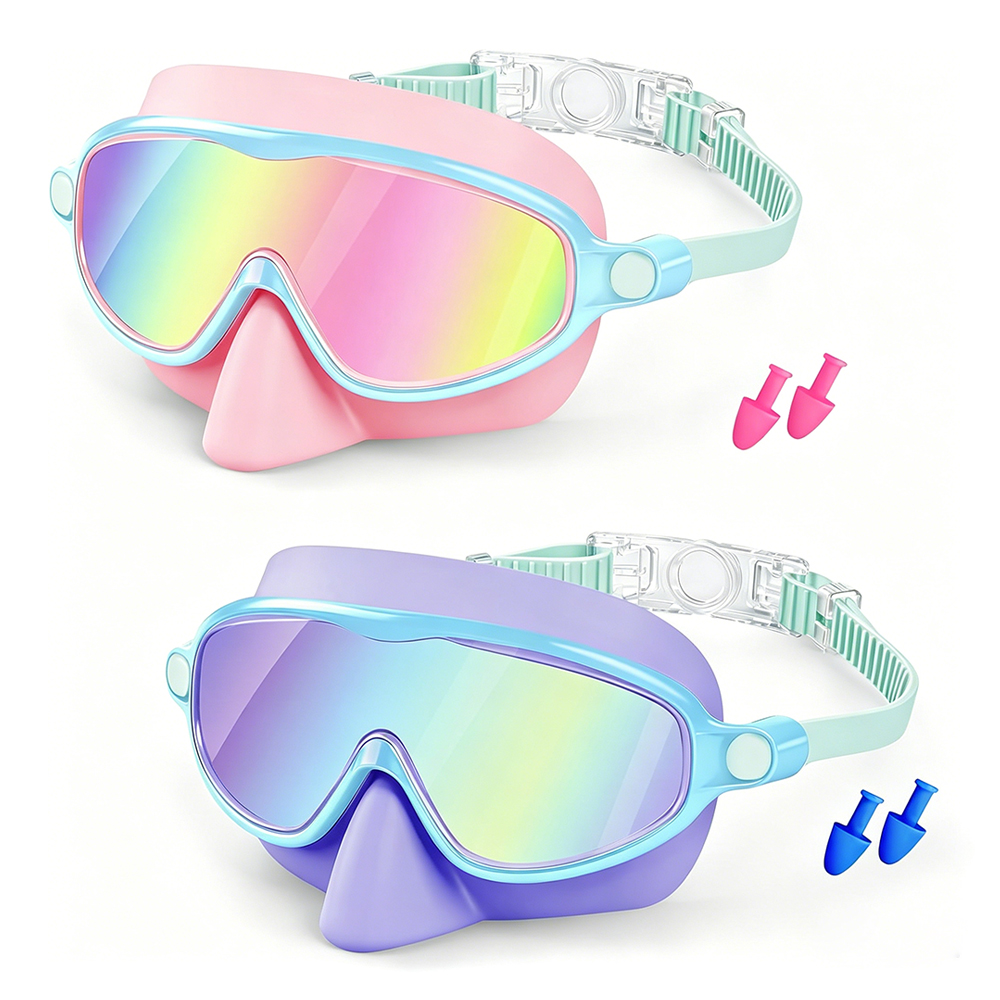 YL600B Kids Diving Nose Mask Large Frame Swimming Goggles - Image 6