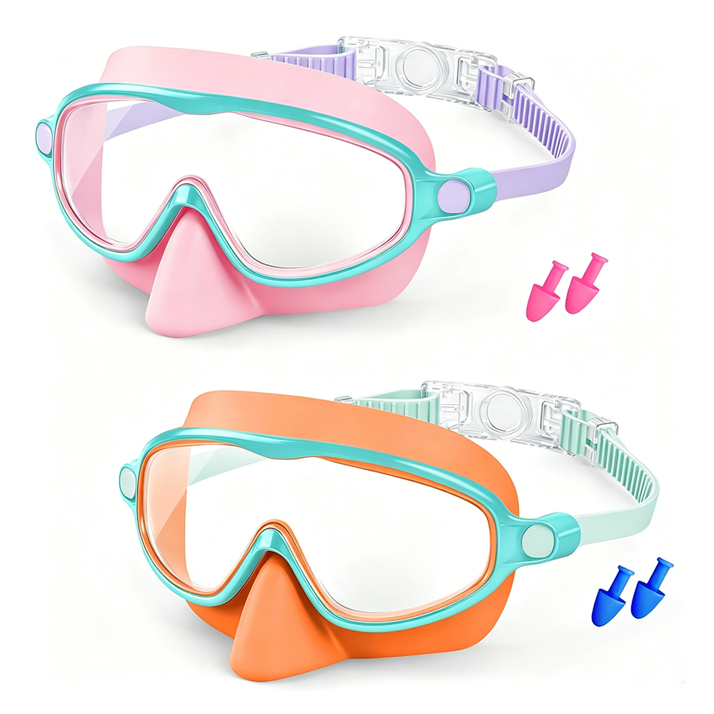 YL600B Kids Diving Nose Mask Large Frame Swimming Goggles - Image 3