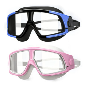 XF001 Adult Large Frame Swimming Goggles Anti-fog Anti-UV