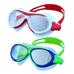 XF003 Kids Two Big Large Frame Lens Swimming Goggles