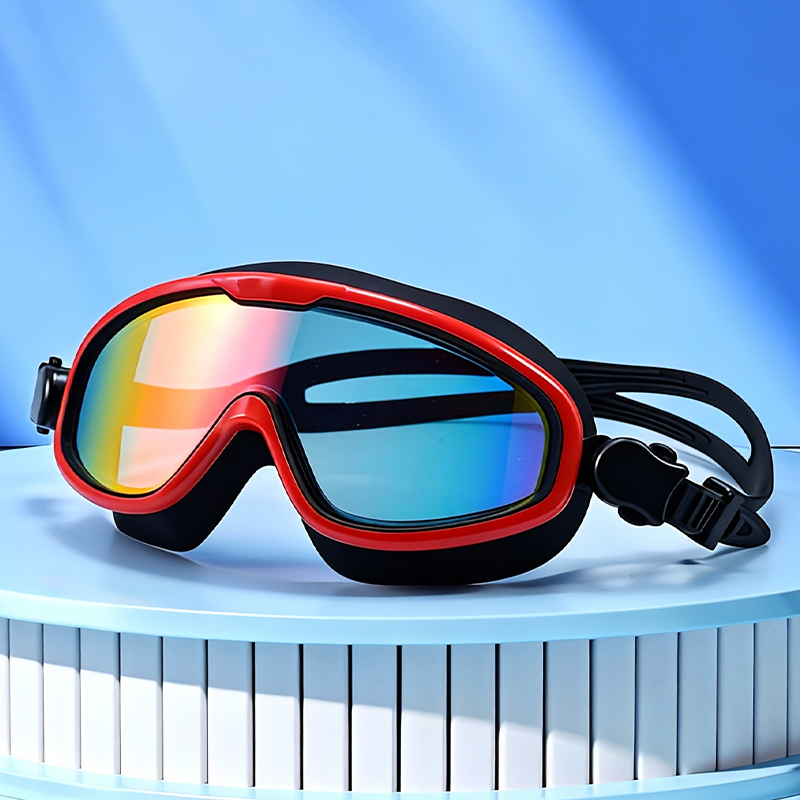XF006 Adult Large Frame Swimming Goggles Anti-fog Anti-UV