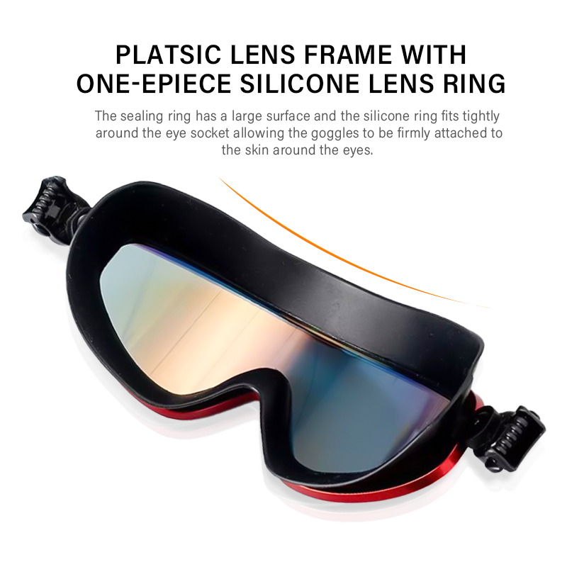 XF006 Adult Large Frame Swimming Goggles Anti-fog Anti-UV - Image 4