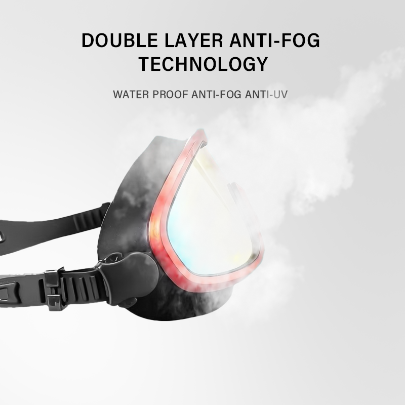XF006 Adult Large Frame Swimming Goggles Anti-fog Anti-UV - Image 5