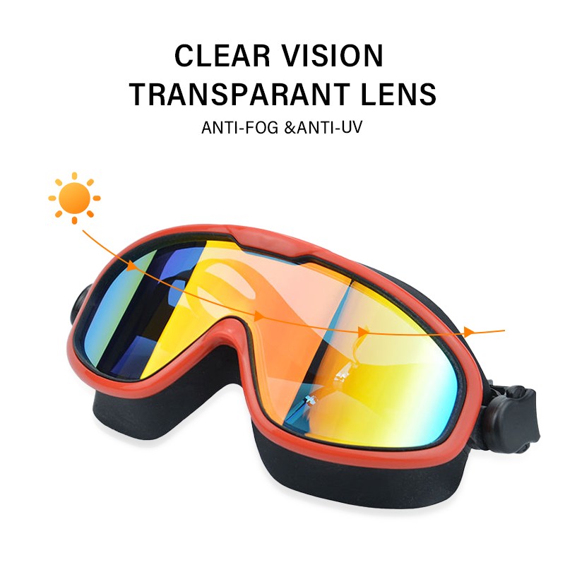 XF006 Adult Large Frame Swimming Goggles Anti-fog Anti-UV - Image 6