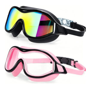 YL1500 Adult Large Frame Swimming Goggles Anti-fog Anti-UV