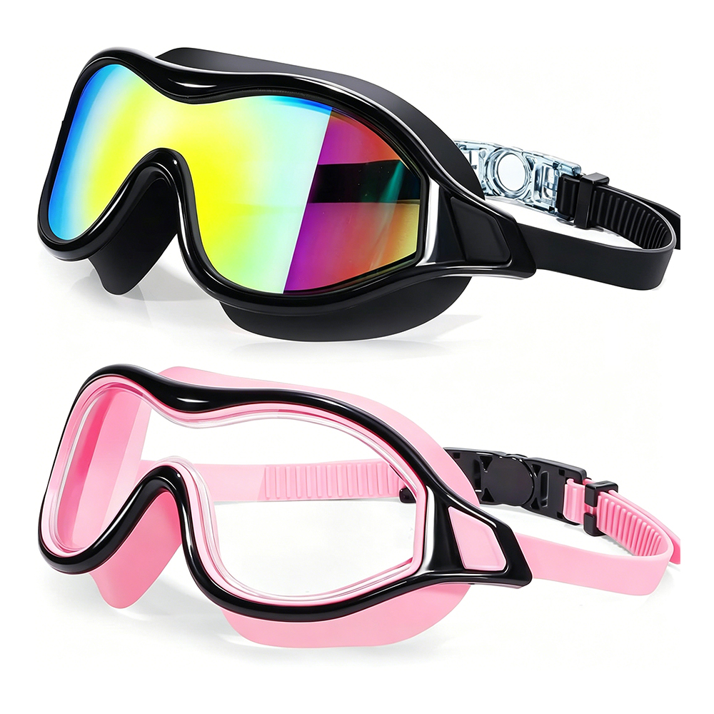 YL1500 Adult Large Frame Swimming Goggles Anti-fog Anti-UV
