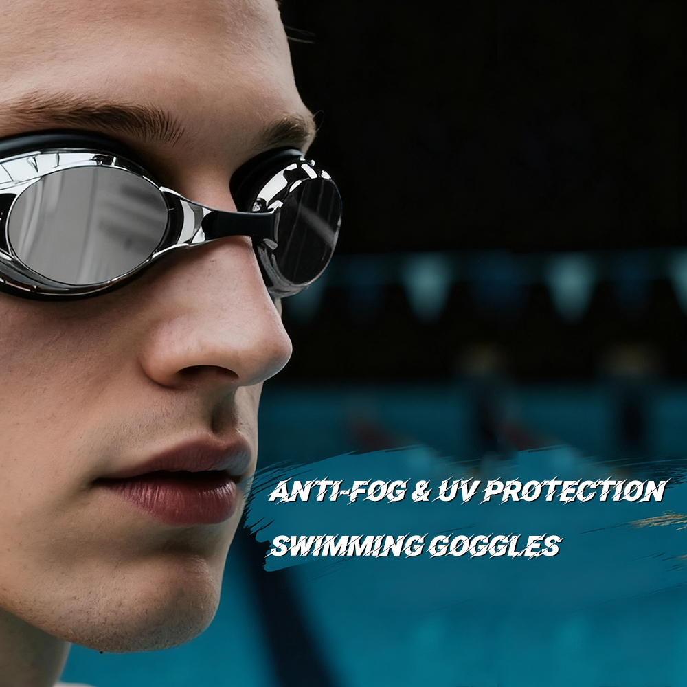 YL1700 Adult Three Changeable Nose Bridges Swimming Goggles - Image 9