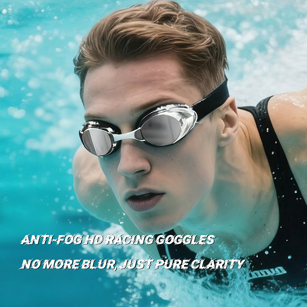 YL1700 Adult Three Changeable Nose Bridges Swimming Goggles - Image 8