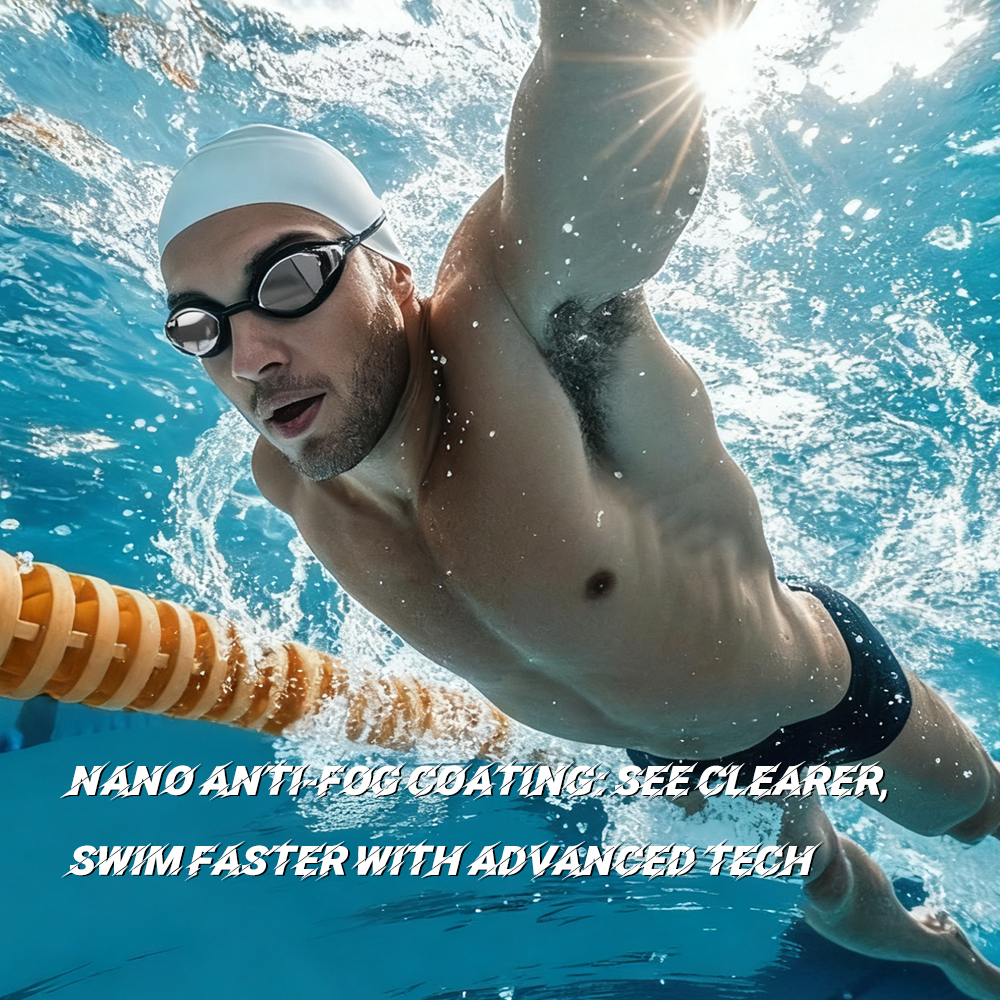 YL1700 Adult Three Changeable Nose Bridges Swimming Goggles - Image 5