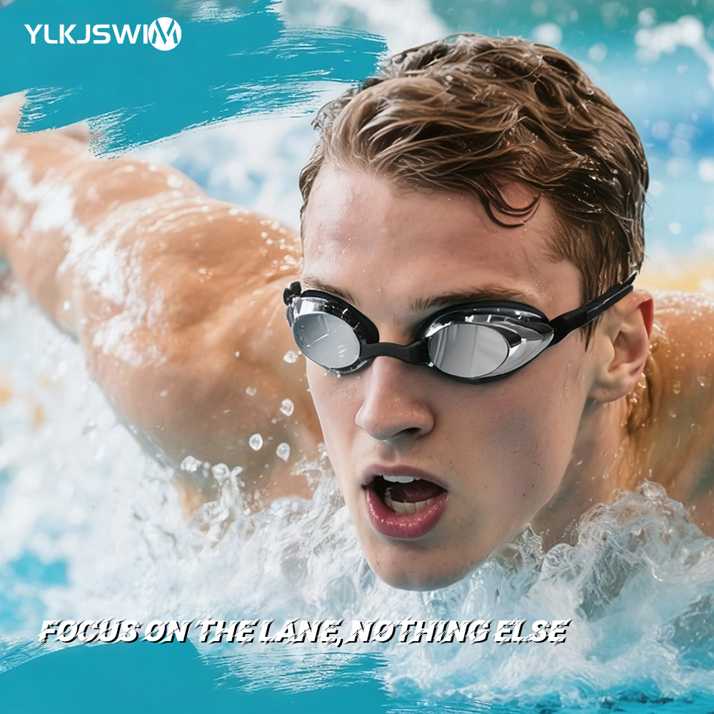 YL1700 Adult Three Changeable Nose Bridges Swimming Goggles - Image 6