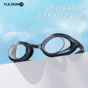 YL1700 Adult Three Changeable Nose Bridges Swimming Goggles
