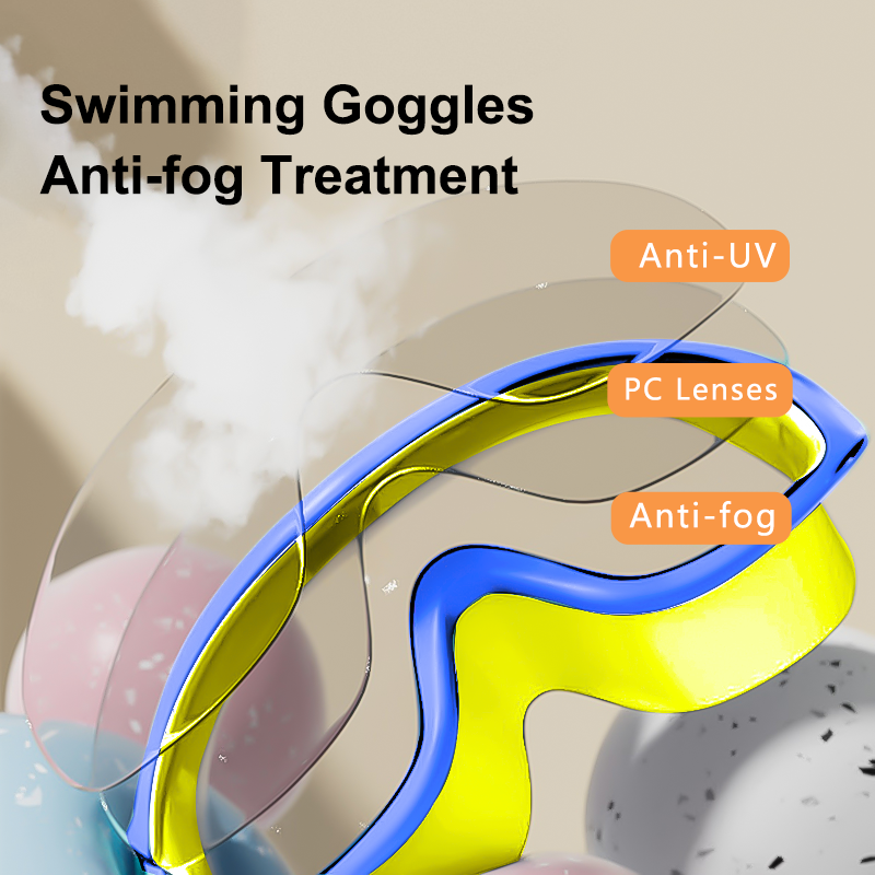 YL2100 Kids Large Frame Swimming Goggles Anti-Fog Anti-UV - Image 3