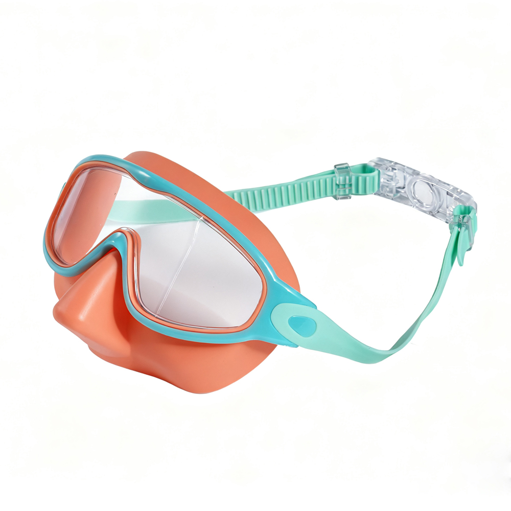 YL2100B Kids Diving Nose Mask Large Frame Swimming Goggles