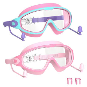 YL2100C Kids Large Frame Swimming Goggles With Ear Plug