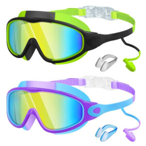 YL2000C Adult Large Frame Swimming Goggles With Ear Plug