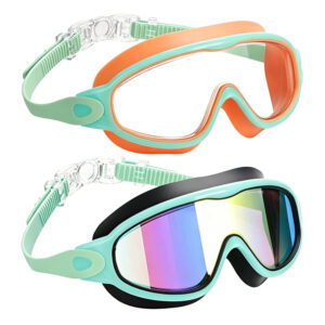 YL2100 Kids Large Frame Swimming Goggles Anti-Fog Anti-UV