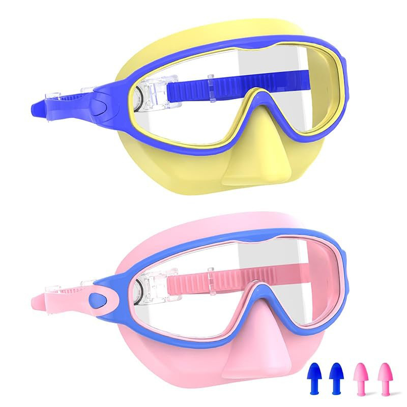 YL2000B Adult Diving Nose Mask Large Frame Swimming Goggles