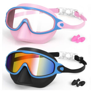 YL2100B Kids Diving Nose Mask Large Frame Swimming Goggles