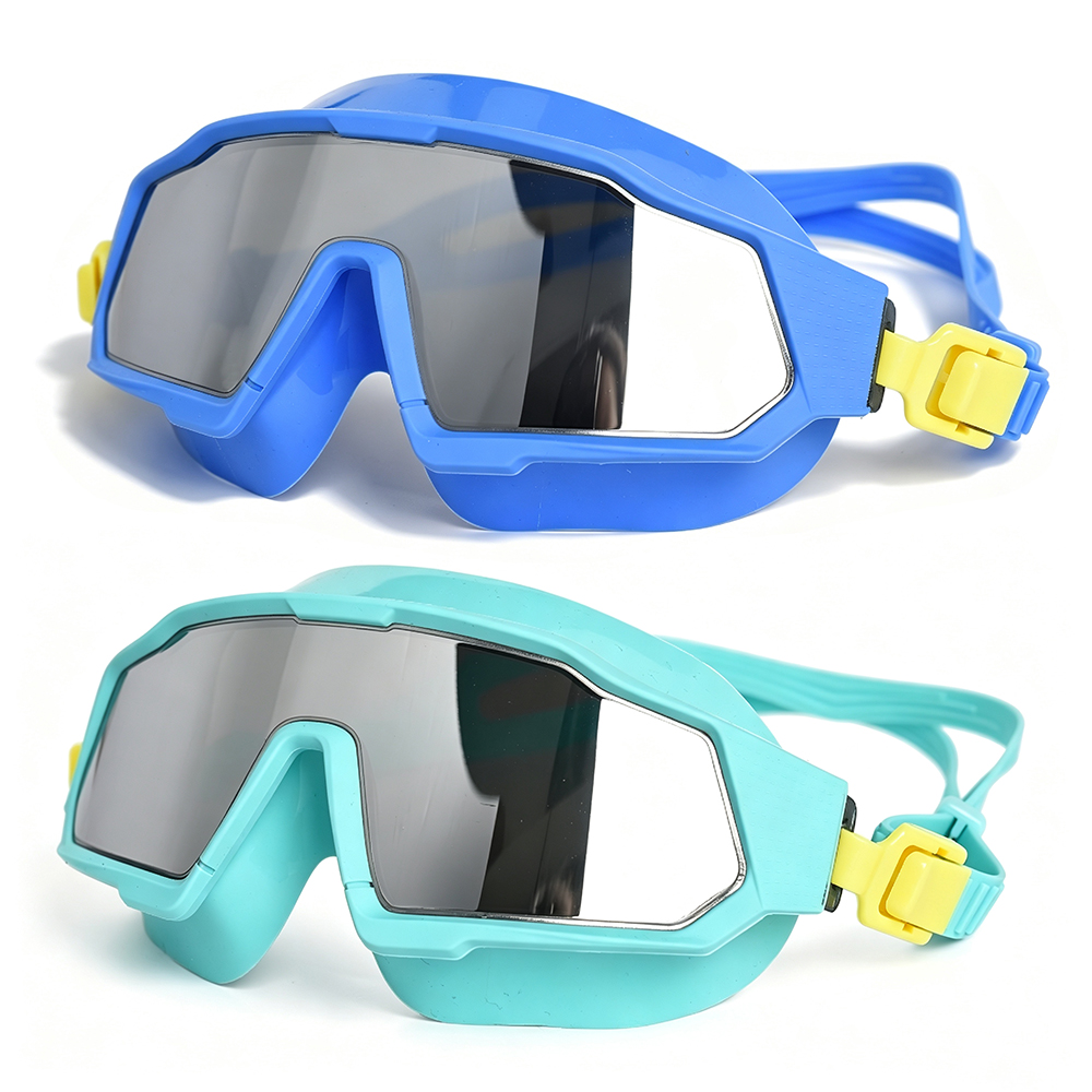 YL2300 Adult Large Frame Liquid Silicone Swimming Goggles - Image 8