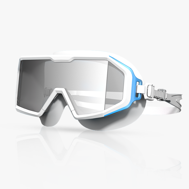 YL2400 Adult Large Frame Liquid Silicone Swimming Goggles - Image 2
