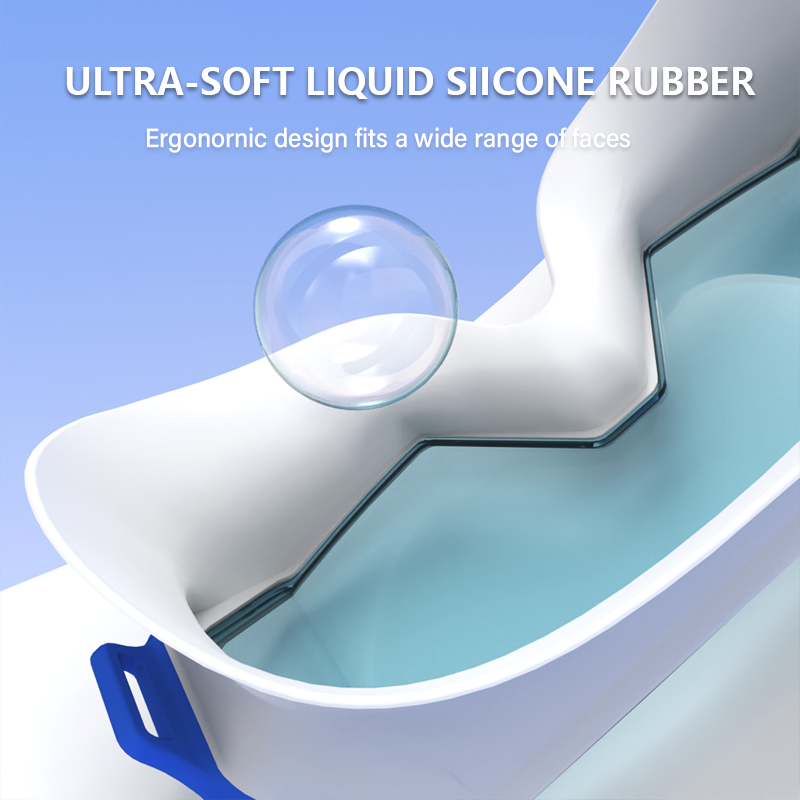 YL2400 Adult Large Frame Liquid Silicone Swimming Goggles - Image 5