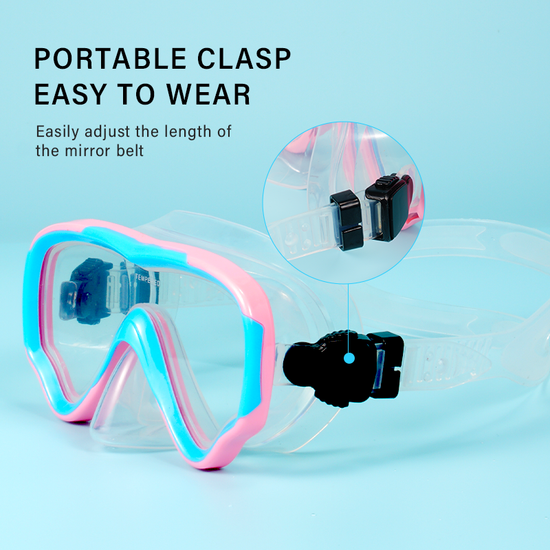 MASK400 Kids Diving Mask Kids Goggles with Nose Cover - Image 9