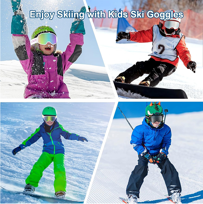 YL-SKI400 Kids Snow Ski Goggles Snowboard Goggles - Image 7