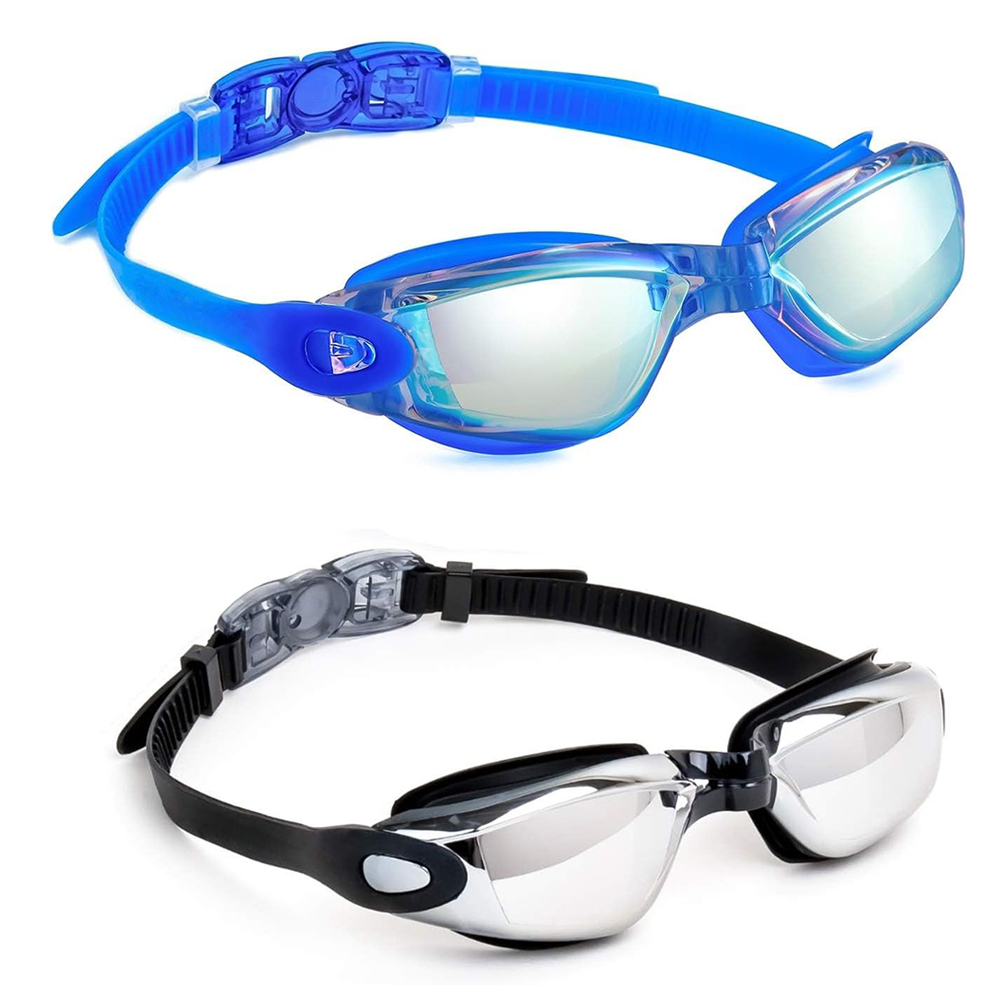 YL500 Adult 3 Changeable Nose Bridges Swimming Goggles - Image 10