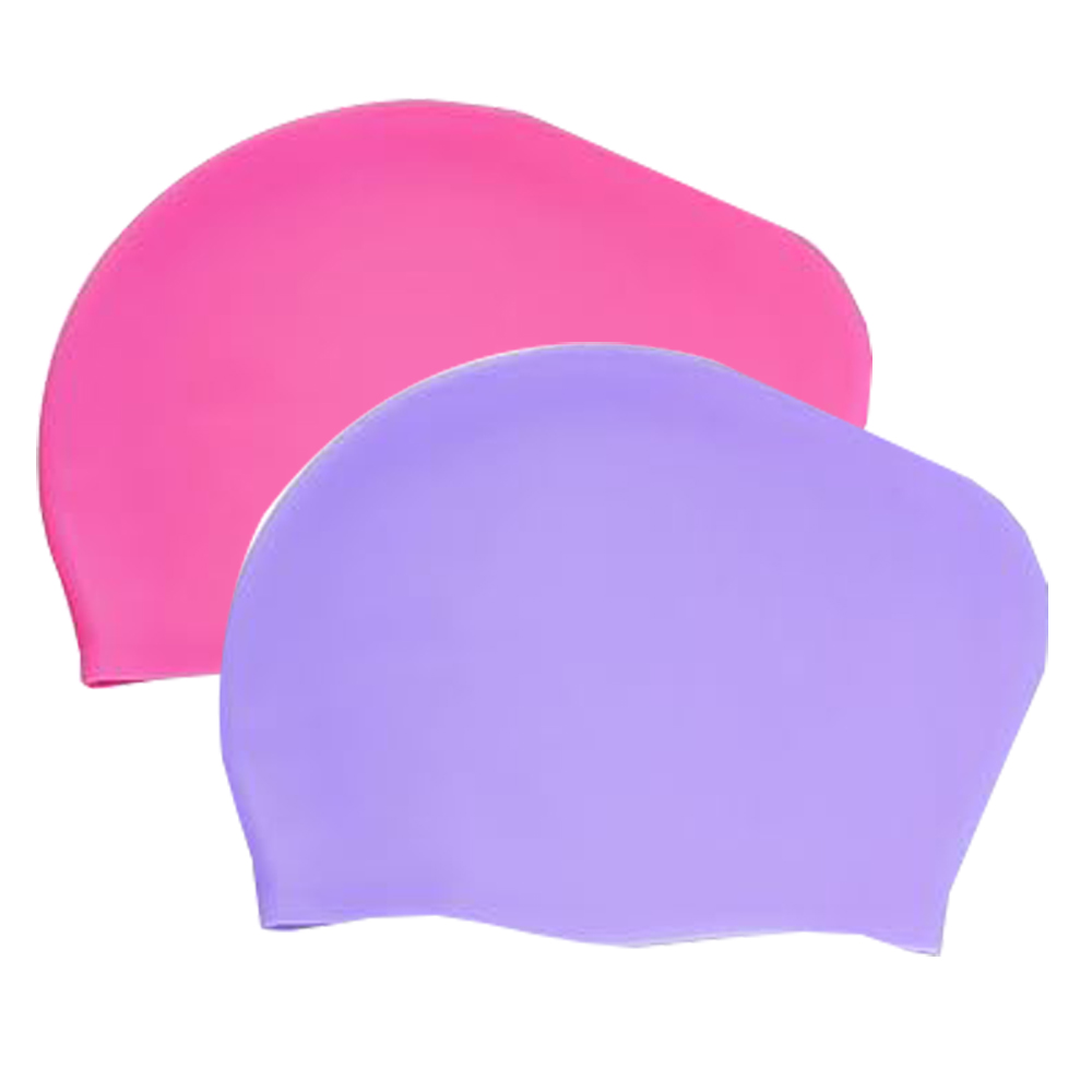 CAP1100 Swim Cap Long Hair Women Large Capacity 65g 24.5*18.9cm - Image 2
