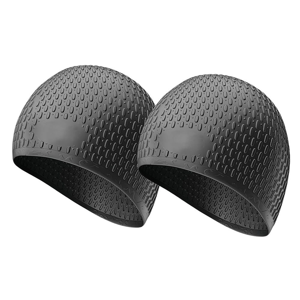 CAP800 Water Drop Swim Cap 3D Raised Dot 85g 20.6*21.6cm - Image 3