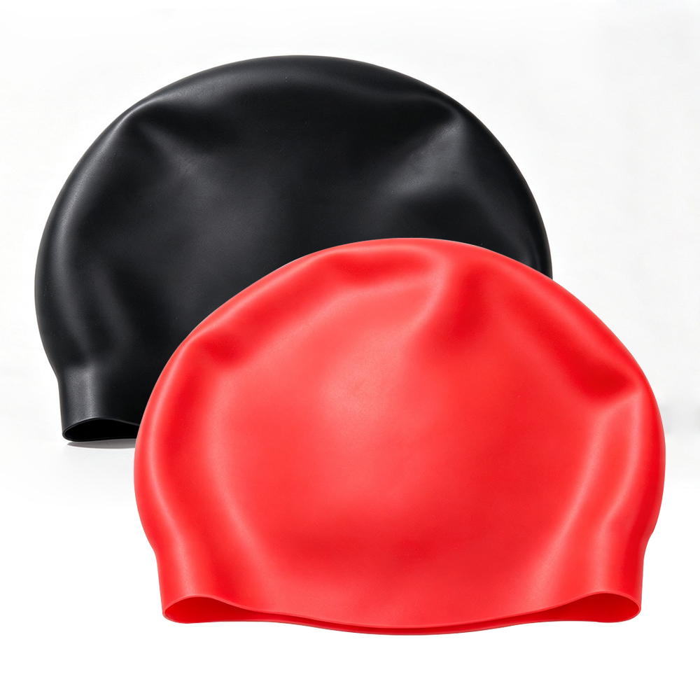 CAP900 Seamless Swim Cap 3D Design 60g Lightweight Soft Silicone - Image 2